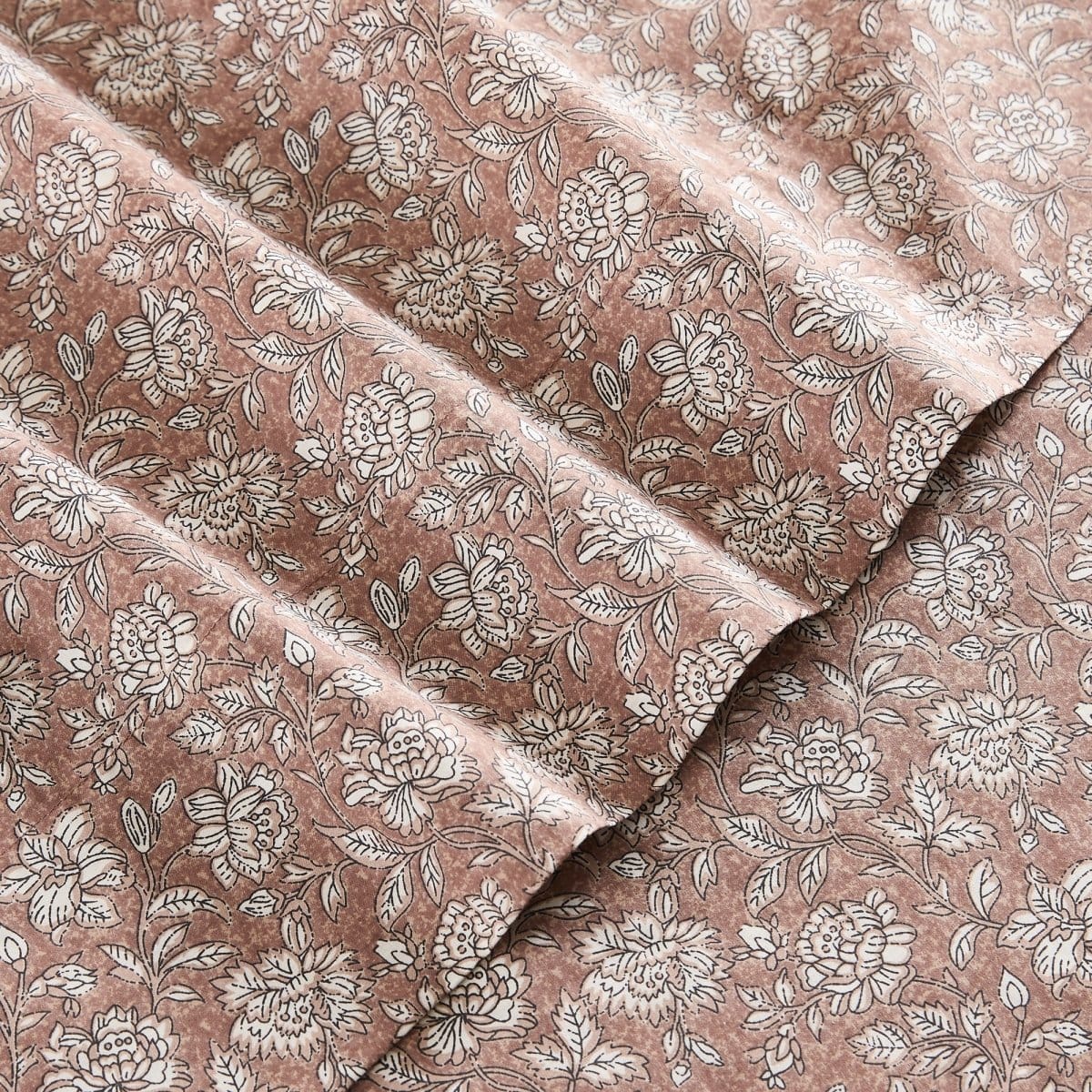 Zara Floral Block Cotton Sheet Set - Image 38