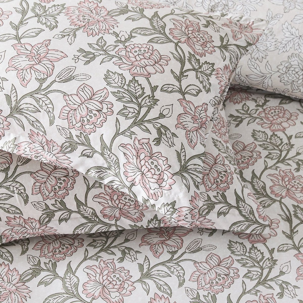 Zara Floral Block Reversible Comforter 3Pc Set - Image 15