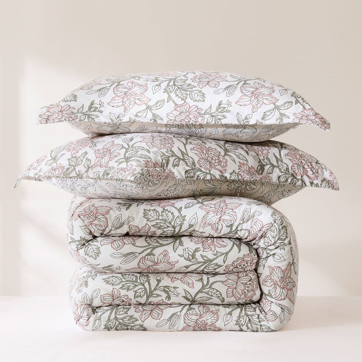 Zara Floral Block Reversible Comforter 3Pc Set - Image 4