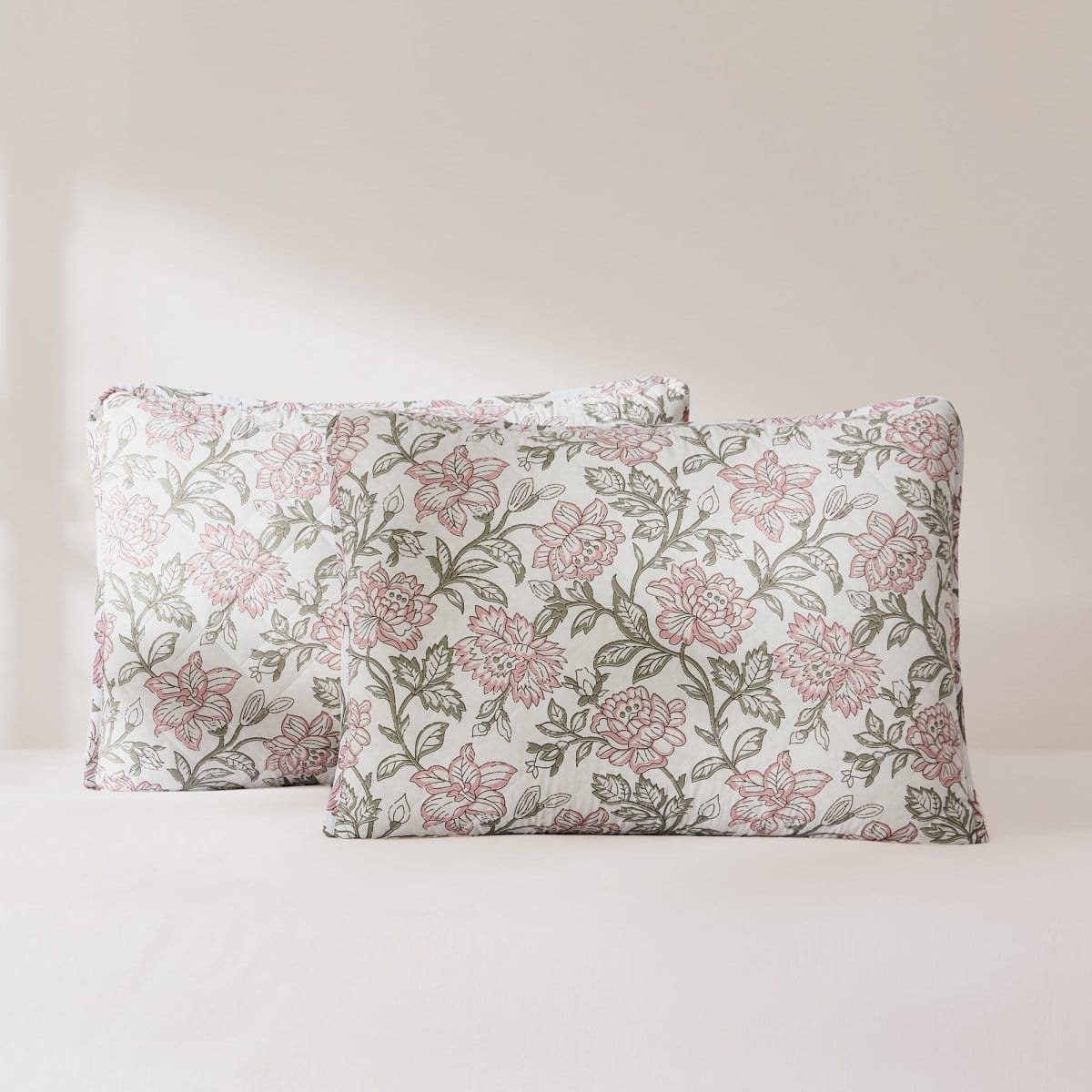 Zara Floral Block Reversible Quilt Set - Image 6