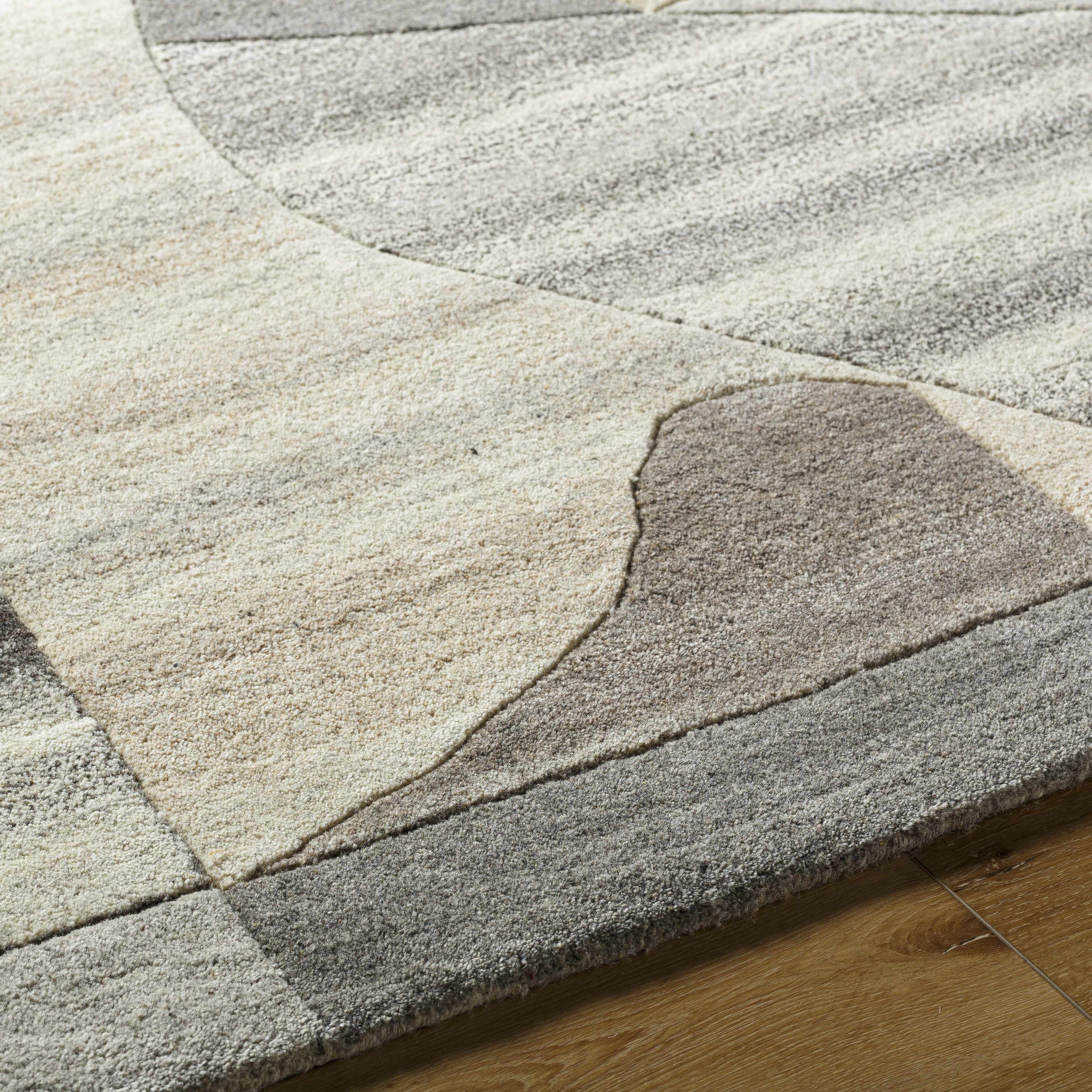 Zareb Modern Wool Rug - Image 7