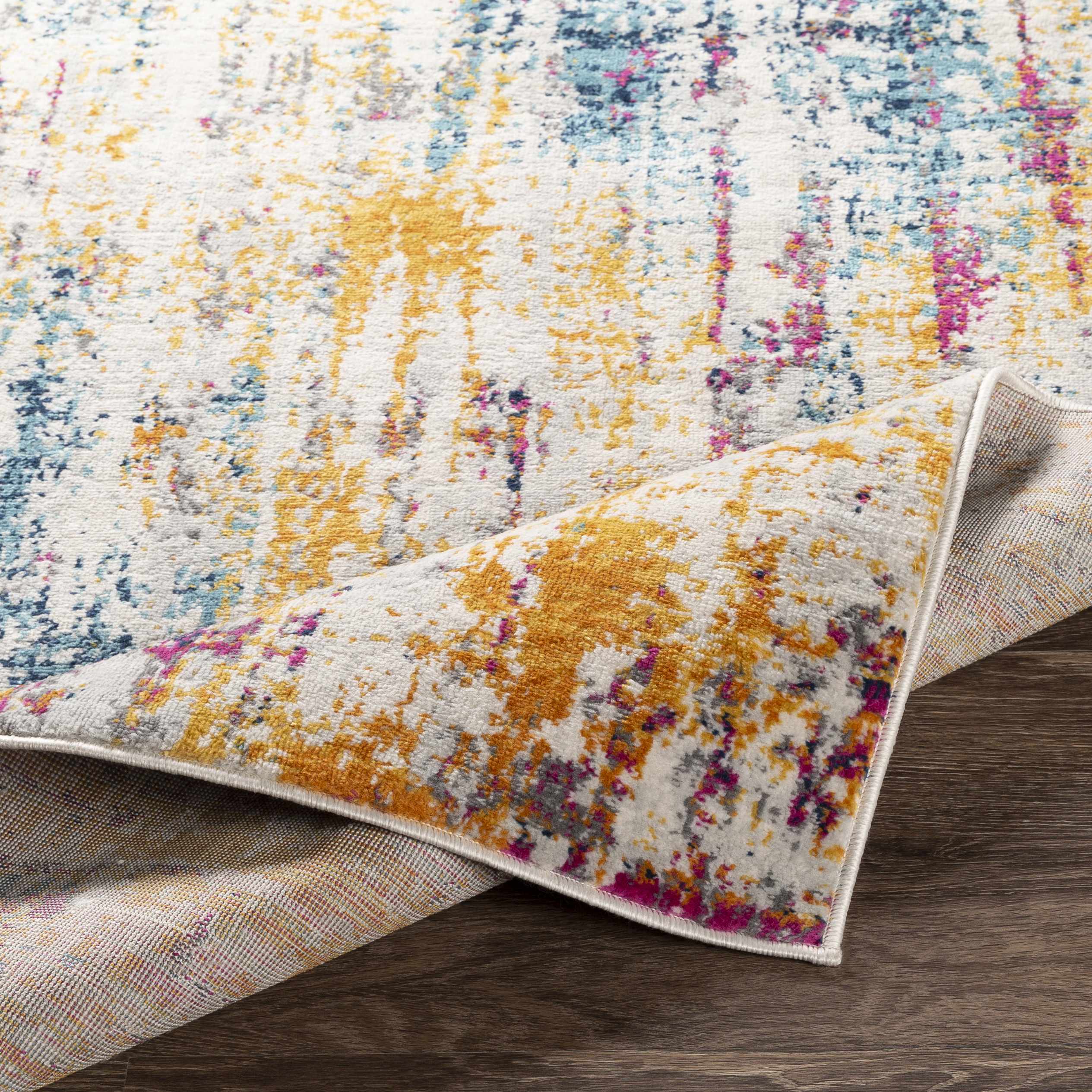 Zellwood Colorful Stripes Area Carpet - Image 6