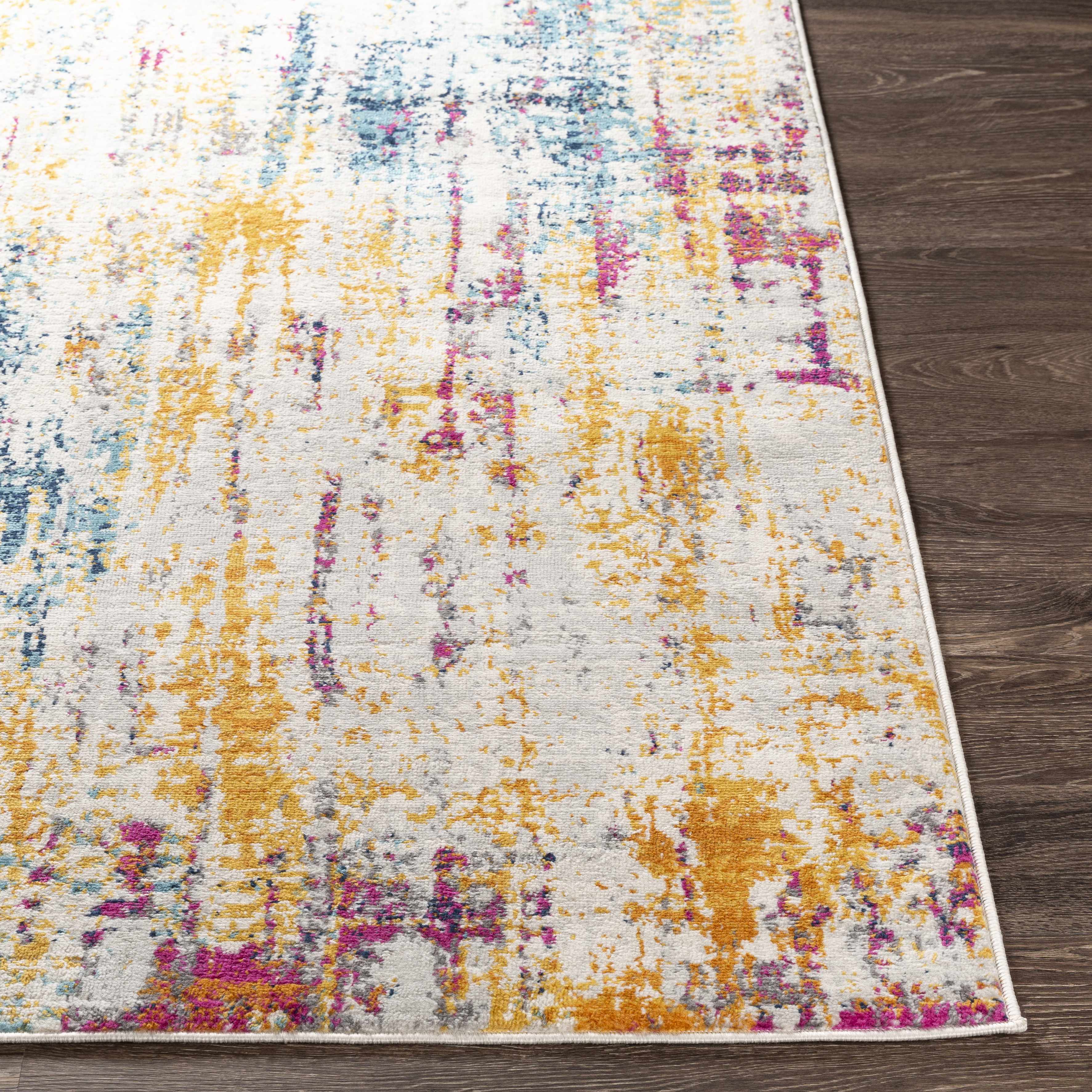 Zellwood Colorful Stripes Area Carpet - Image 8