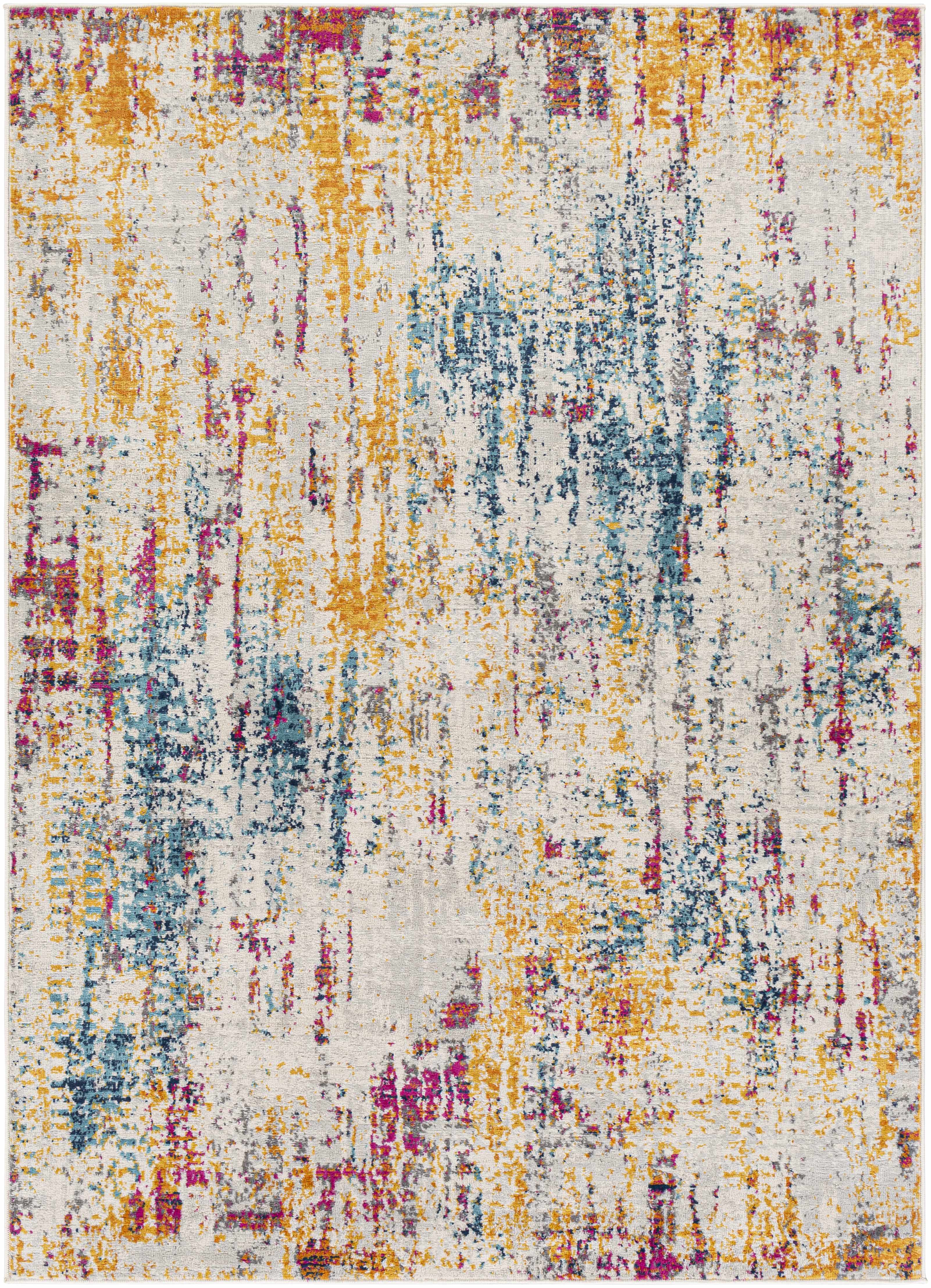Zellwood Colorful Stripes Area Carpet - Image 9