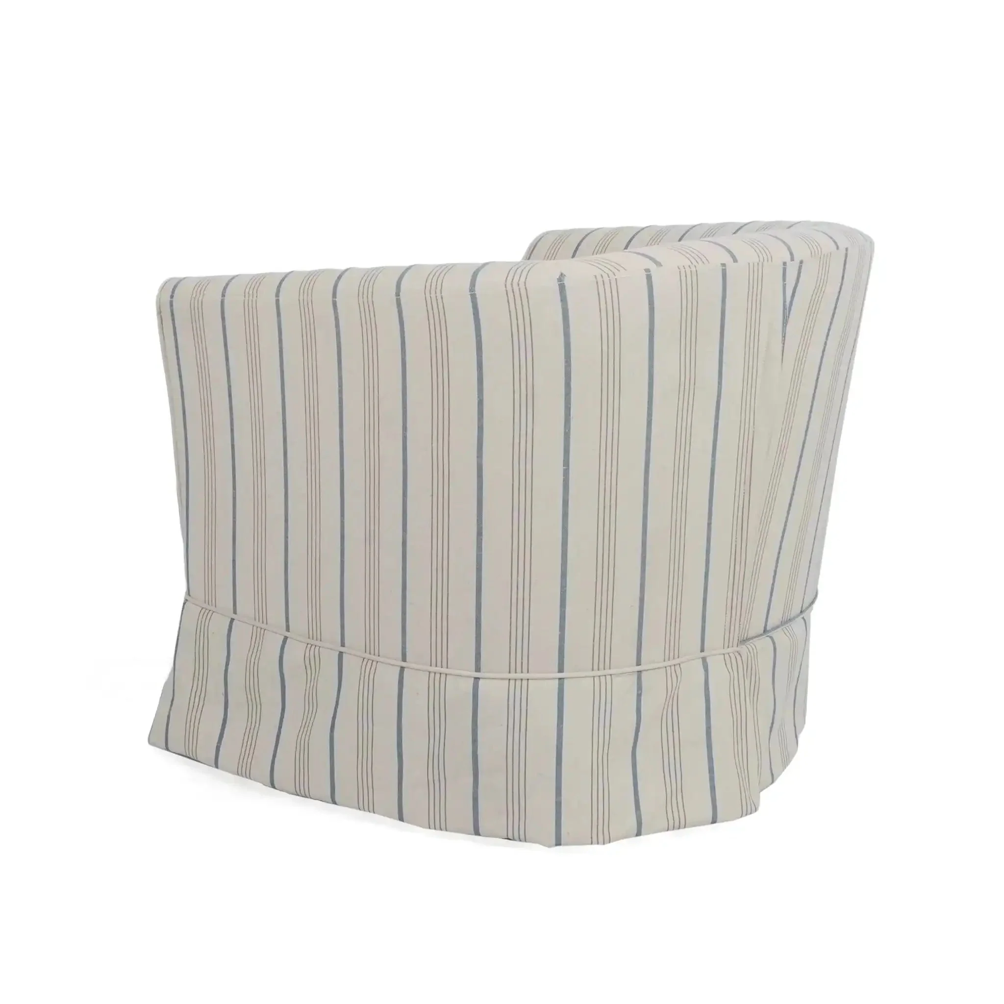 Zeniqua - Upholstered Swivel Chair With Loose Cover - Image 5