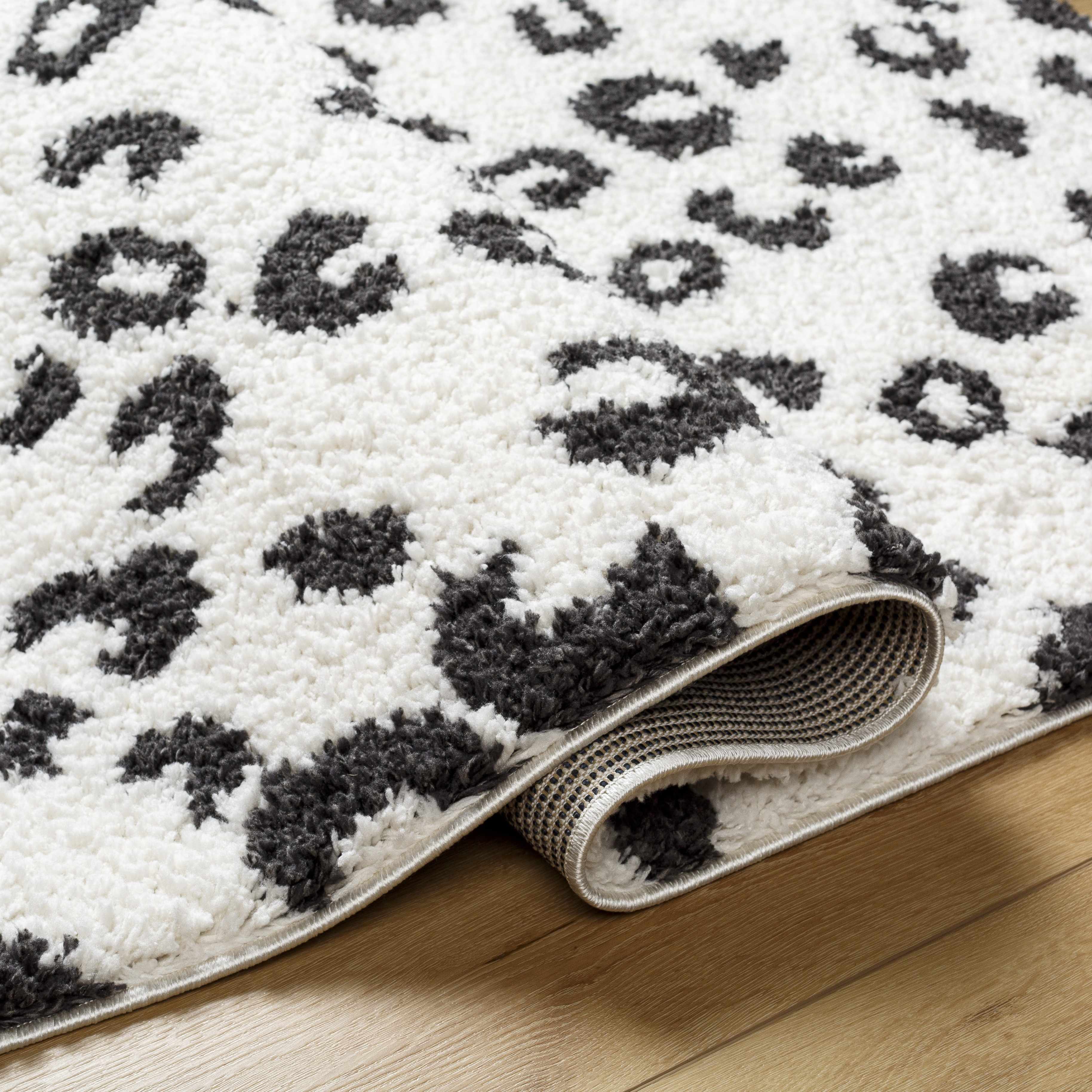 Zhen Black Spots Leopard Rug - Clearance - Image 18