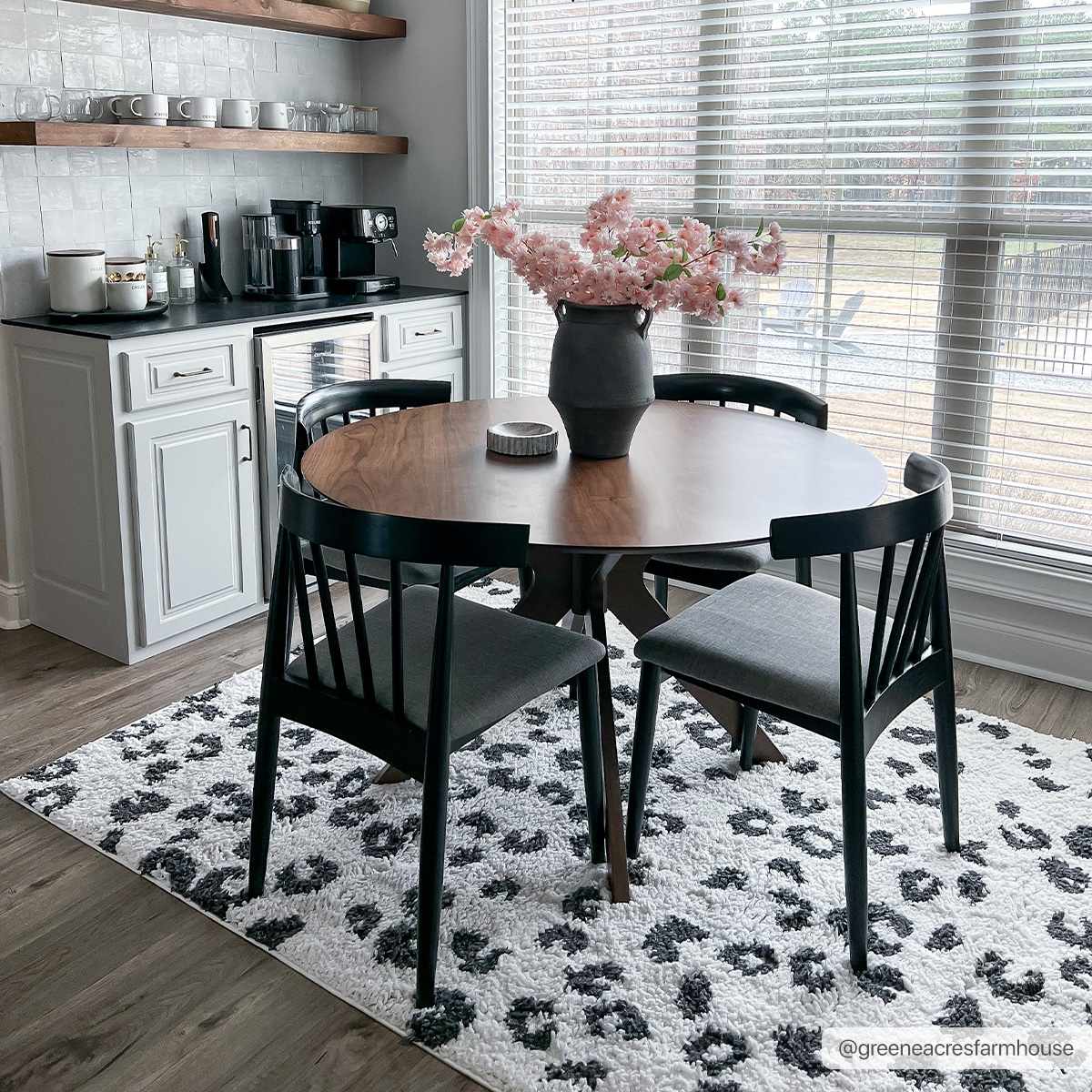 Zhen Black Spots Leopard Rug - Clearance - Image 2