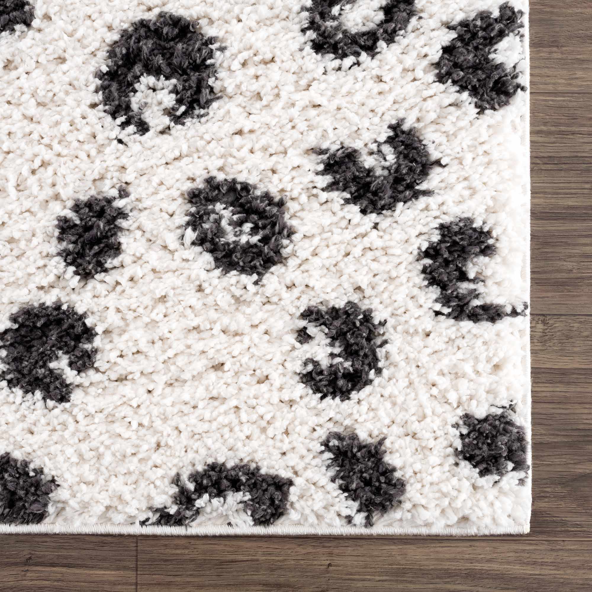 Zhen Black Spots Leopard Rug - Clearance - Image 8