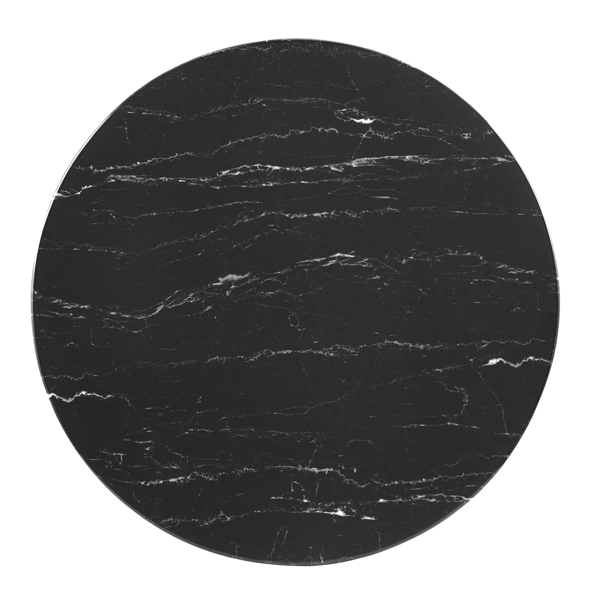 Zinque 36" Artificial Marble Dining Table by Modway - Image 2