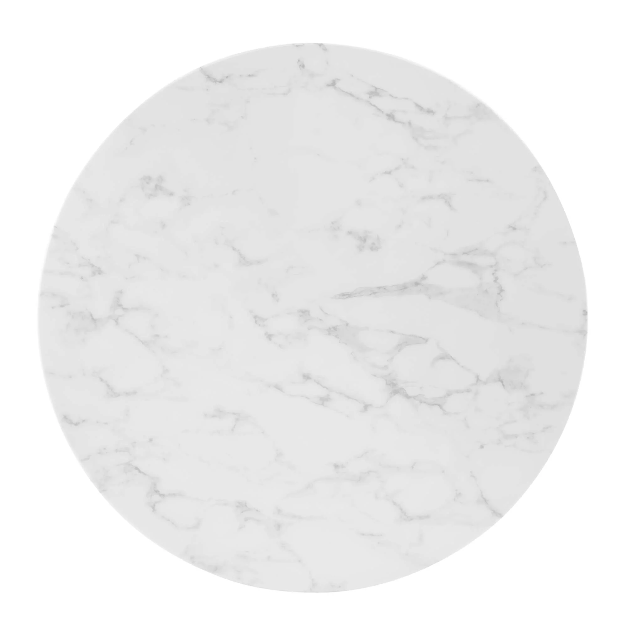 Zinque 36" Artificial Marble Dining Table by Modway - Image 2