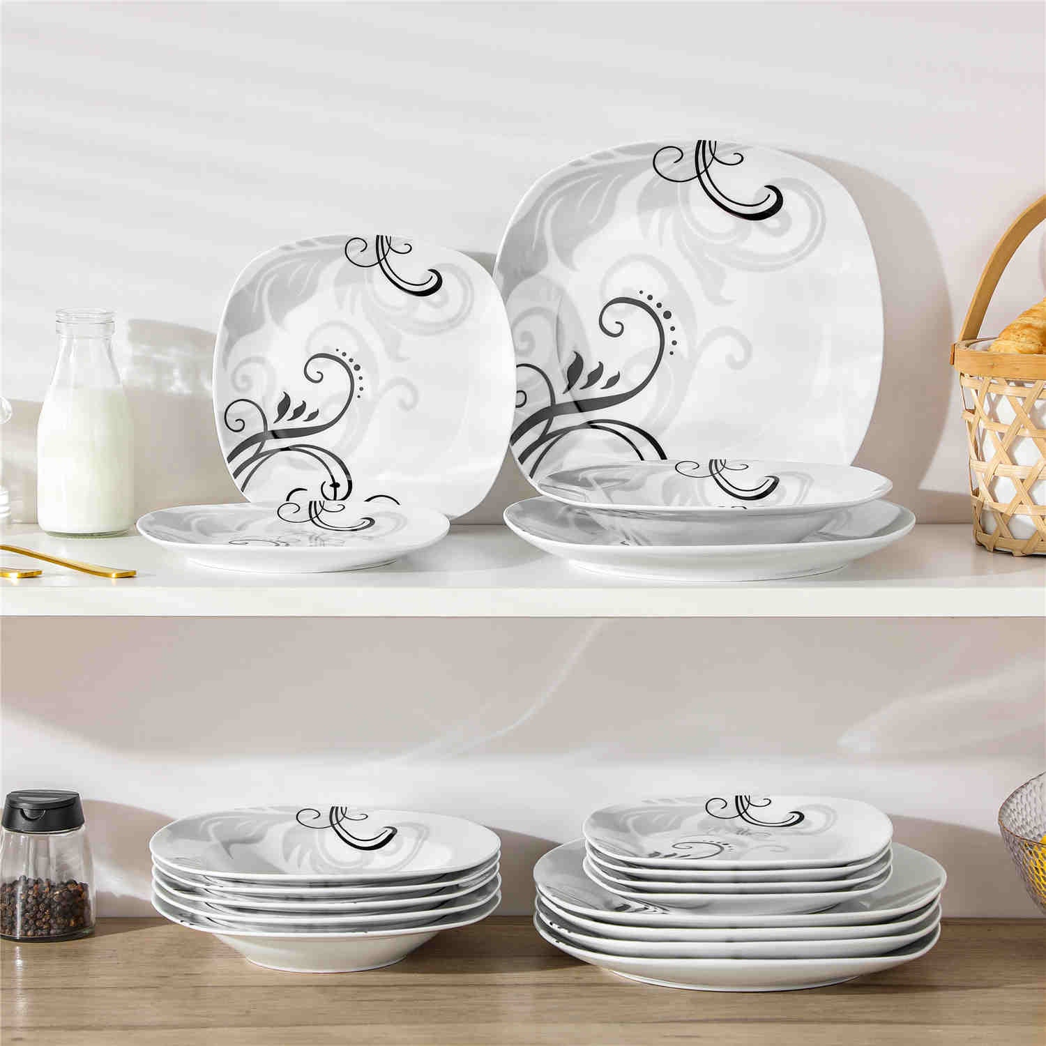 Zoey 18 Piece Dinnerware Set - Image 5