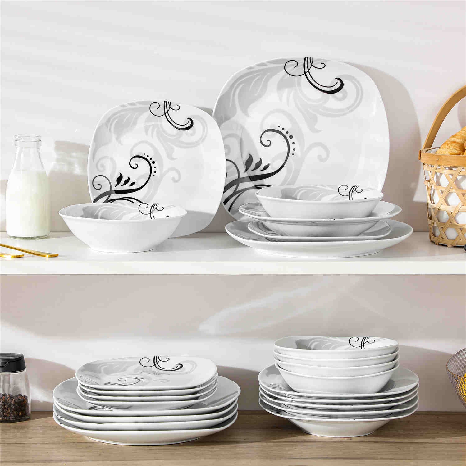 Zoey 24 Piece Dinnerware Set - Image 5