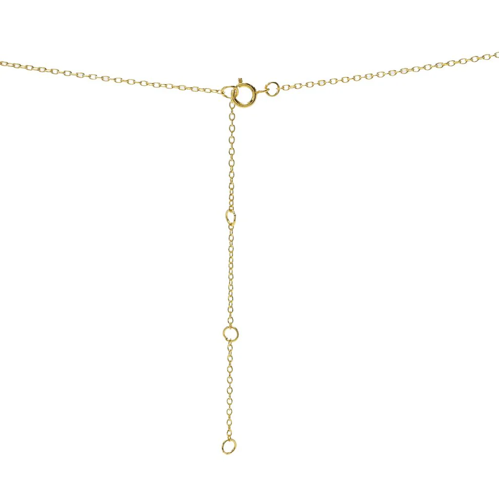 Zoey Blush 18K Gold Plated 0.54ctw Diamond Butterfly 18"+2" Necklace - Image 2
