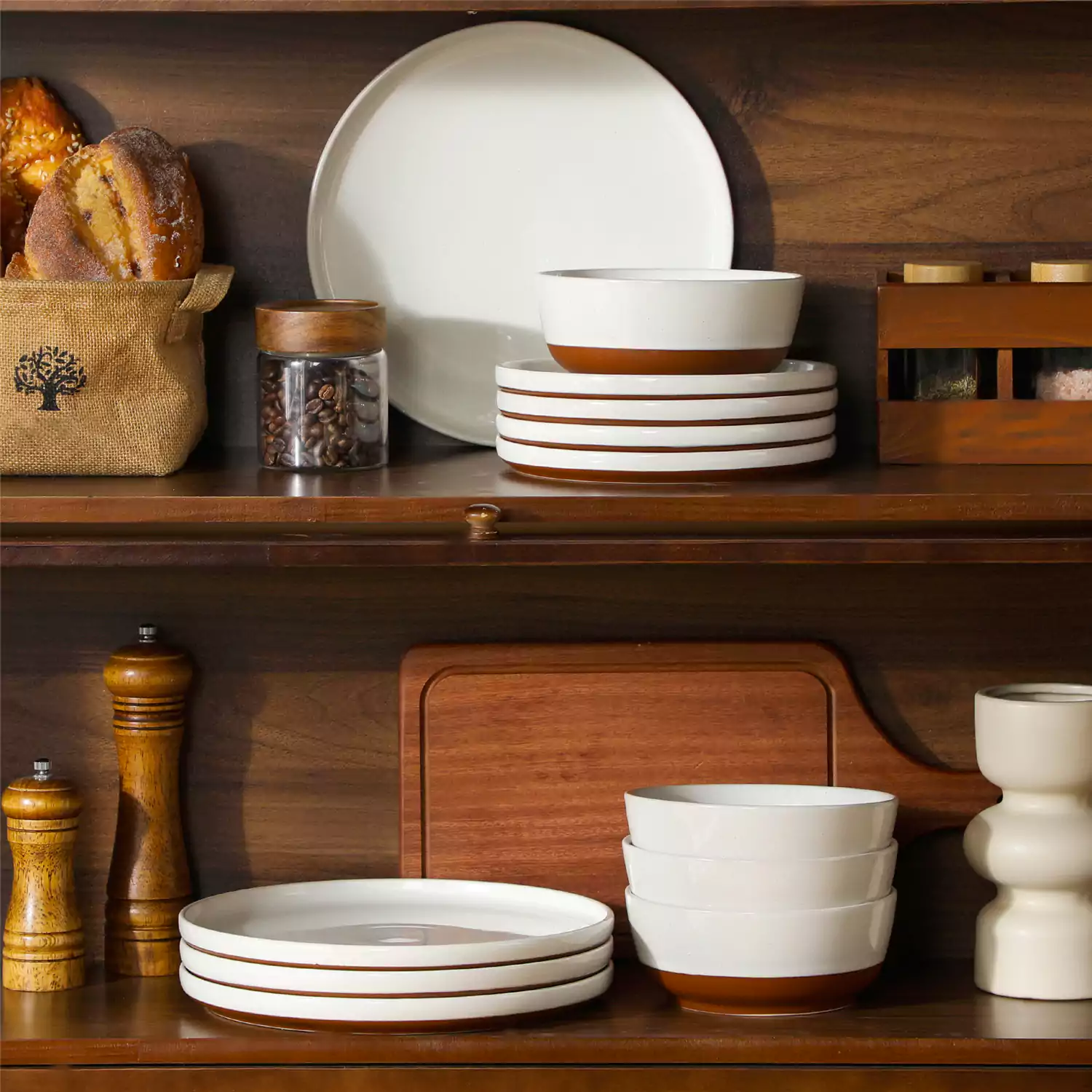 Zora 12 Piece Dinnerware Set - Image 11