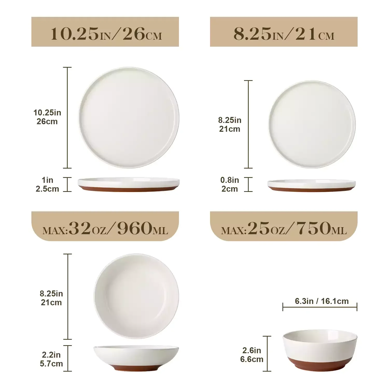 Zora 16 Piece Dinnerware Set - Image 11