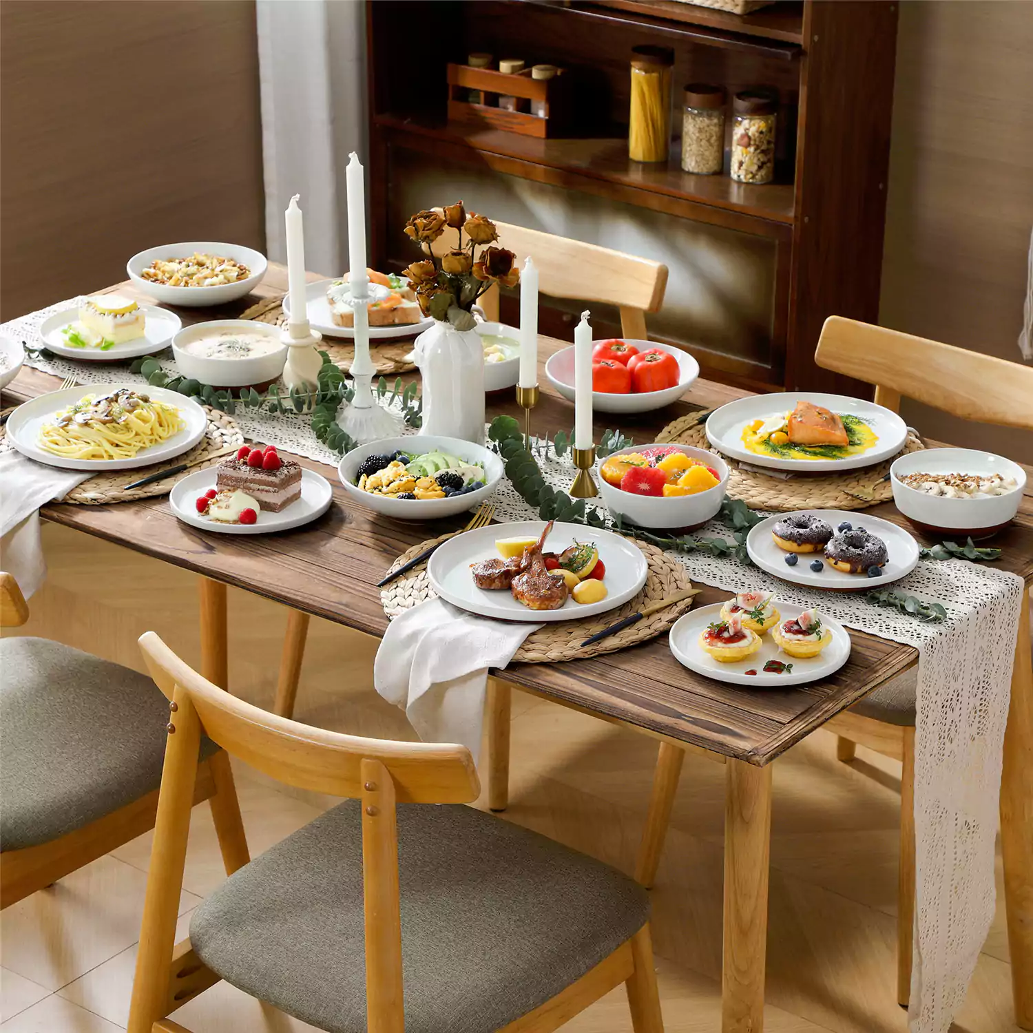 Zora 16 Piece Dinnerware Set - Image 5