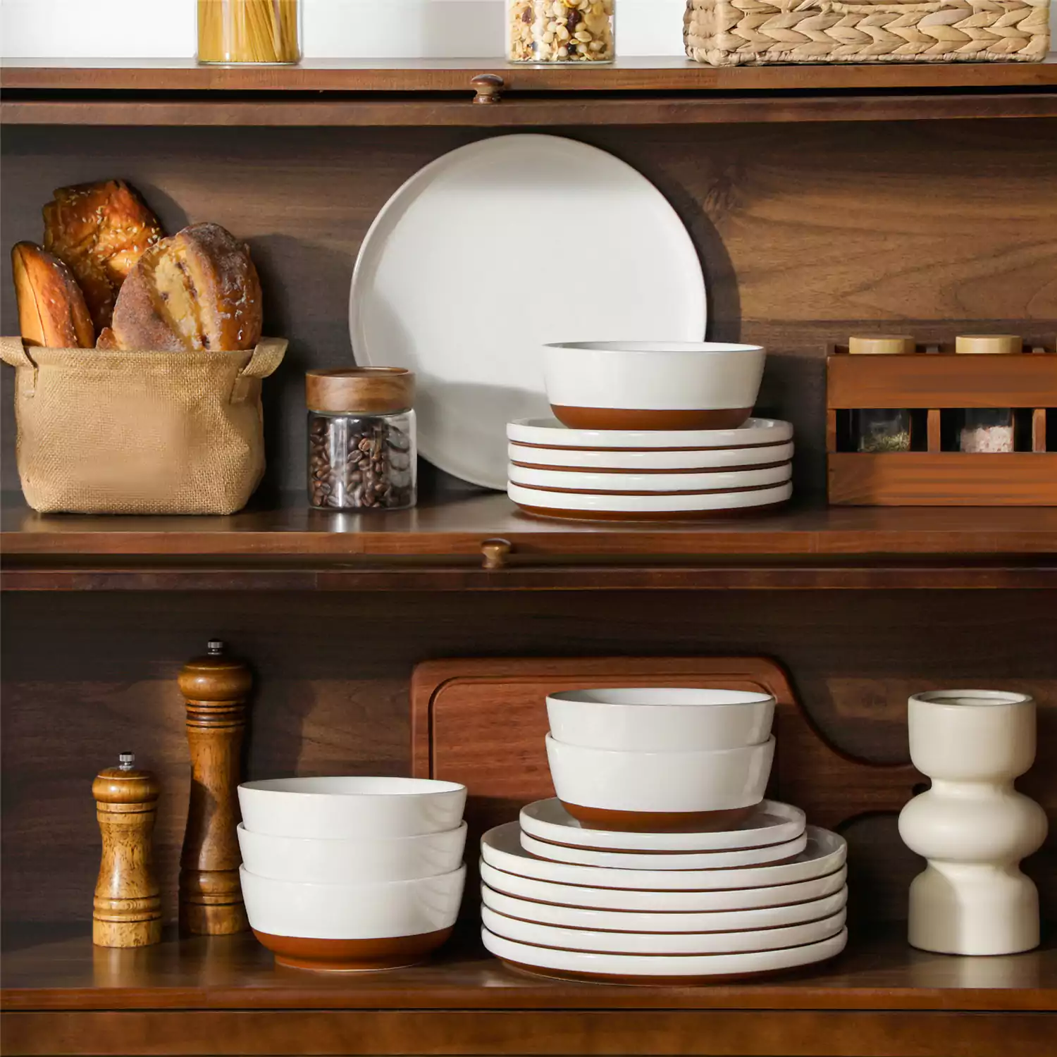 Zora 18 Piece Dinnerware Set - Image 11