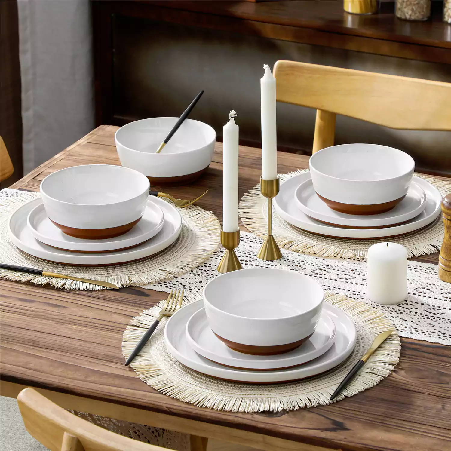 Zora 18 Piece Dinnerware Set - Image 3