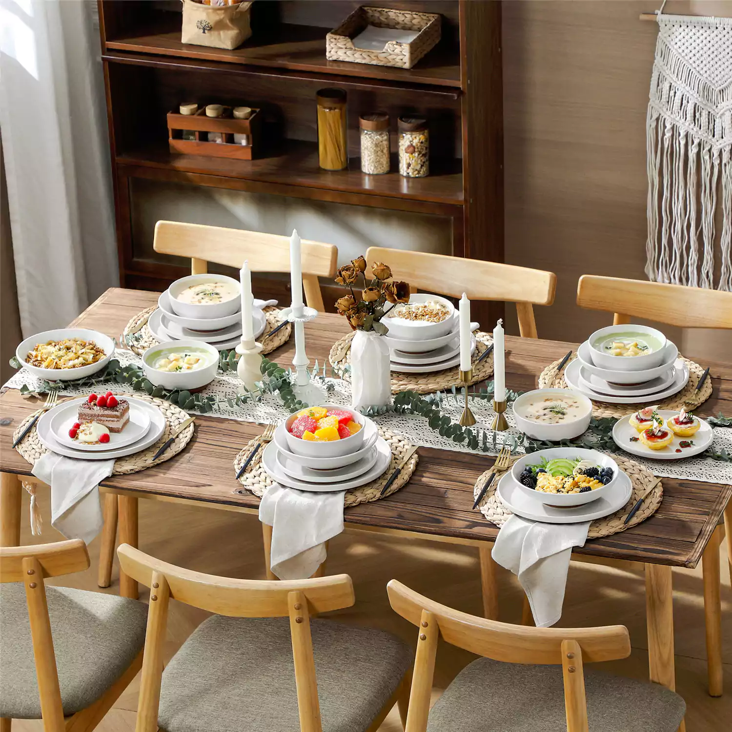 Zora 24 Piece Dinnerware Set - Image 5