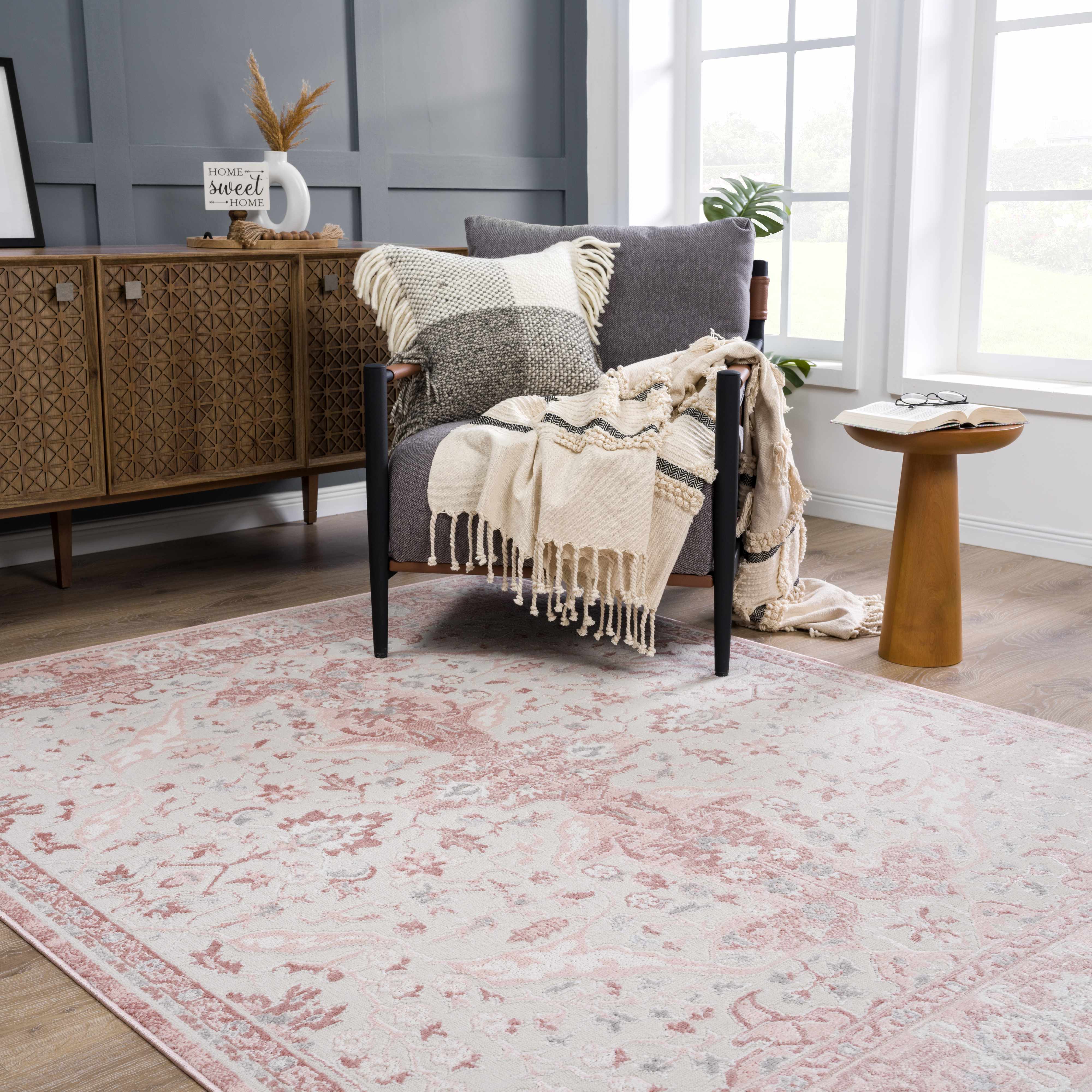 Zora Pink Area Rug - Image 2