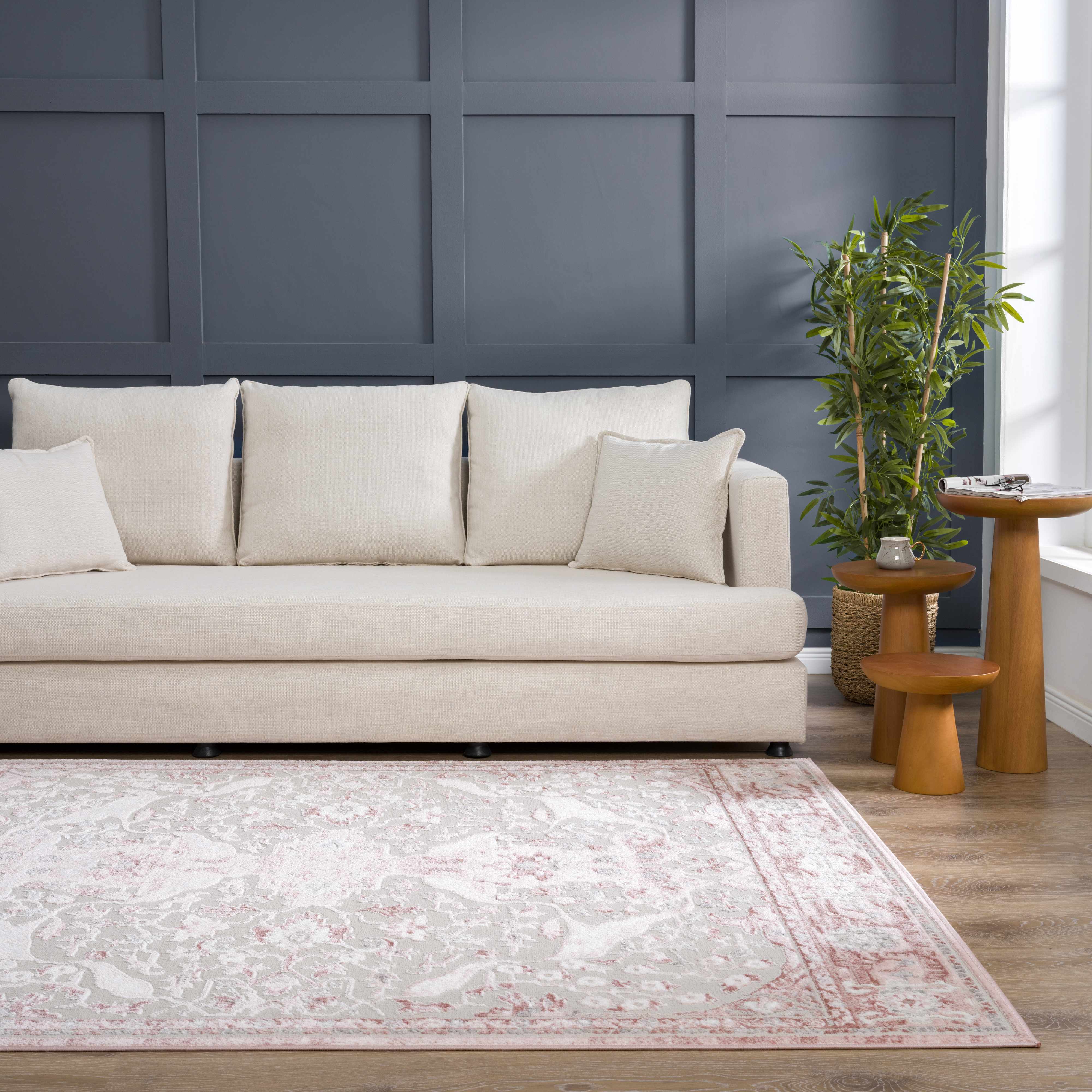 Zora Pink Area Rug - Image 3
