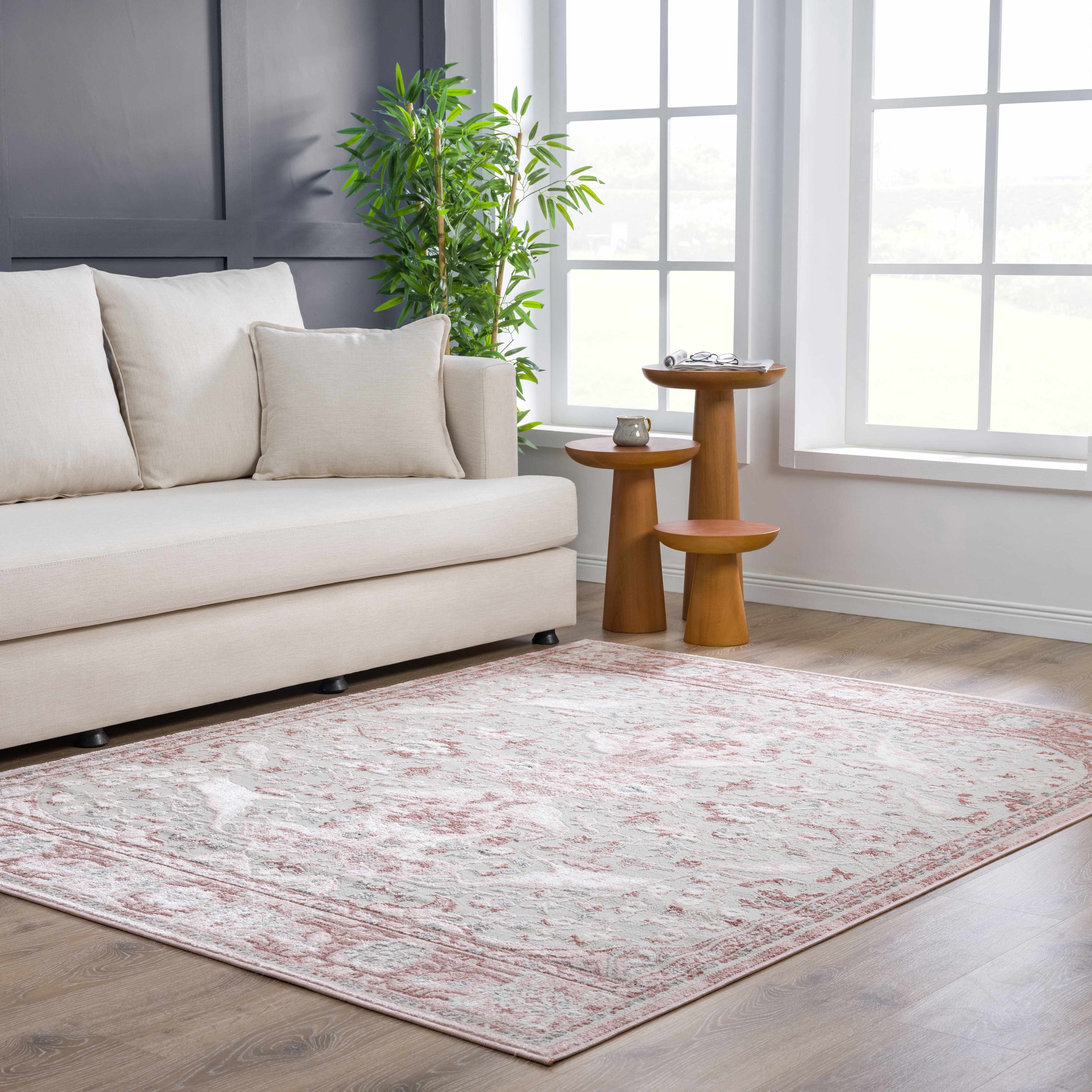 Zora Pink Area Rug - Image 4