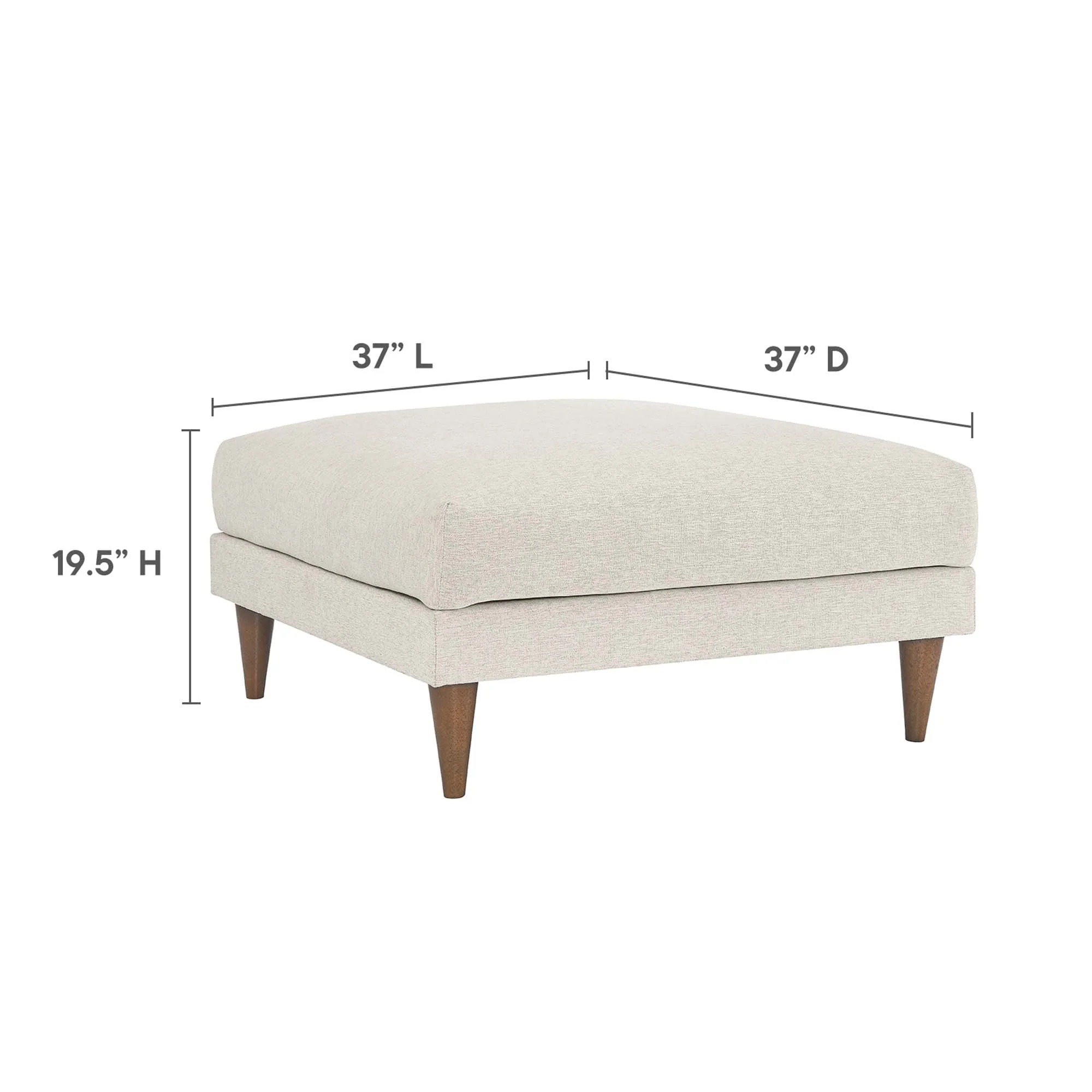 Zoya Down Filled Overstuffed Sofa and Ottoman Set by Modway - Image 4