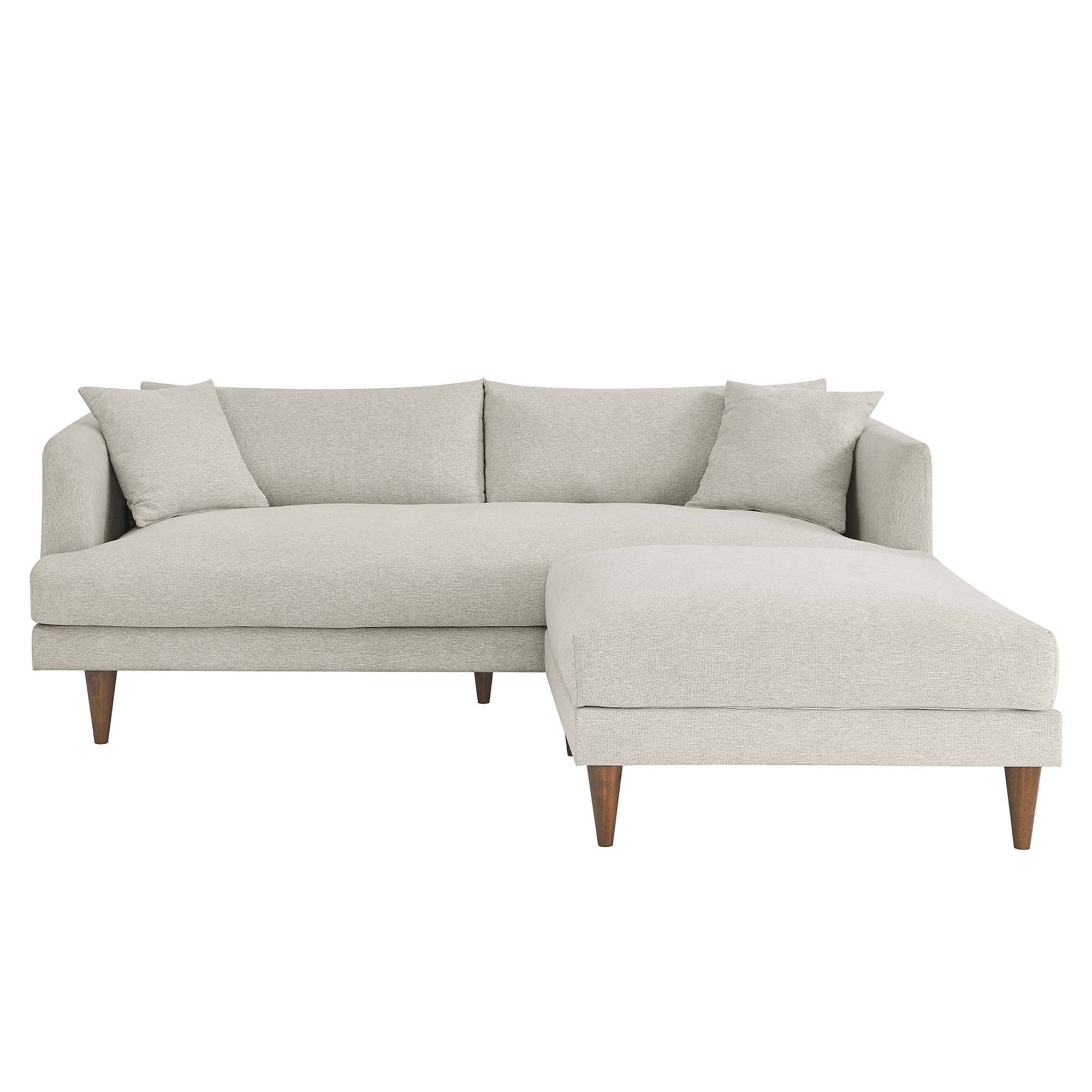 Zoya Down Filled Overstuffed Sofa and Ottoman Set by Modway - Image 7