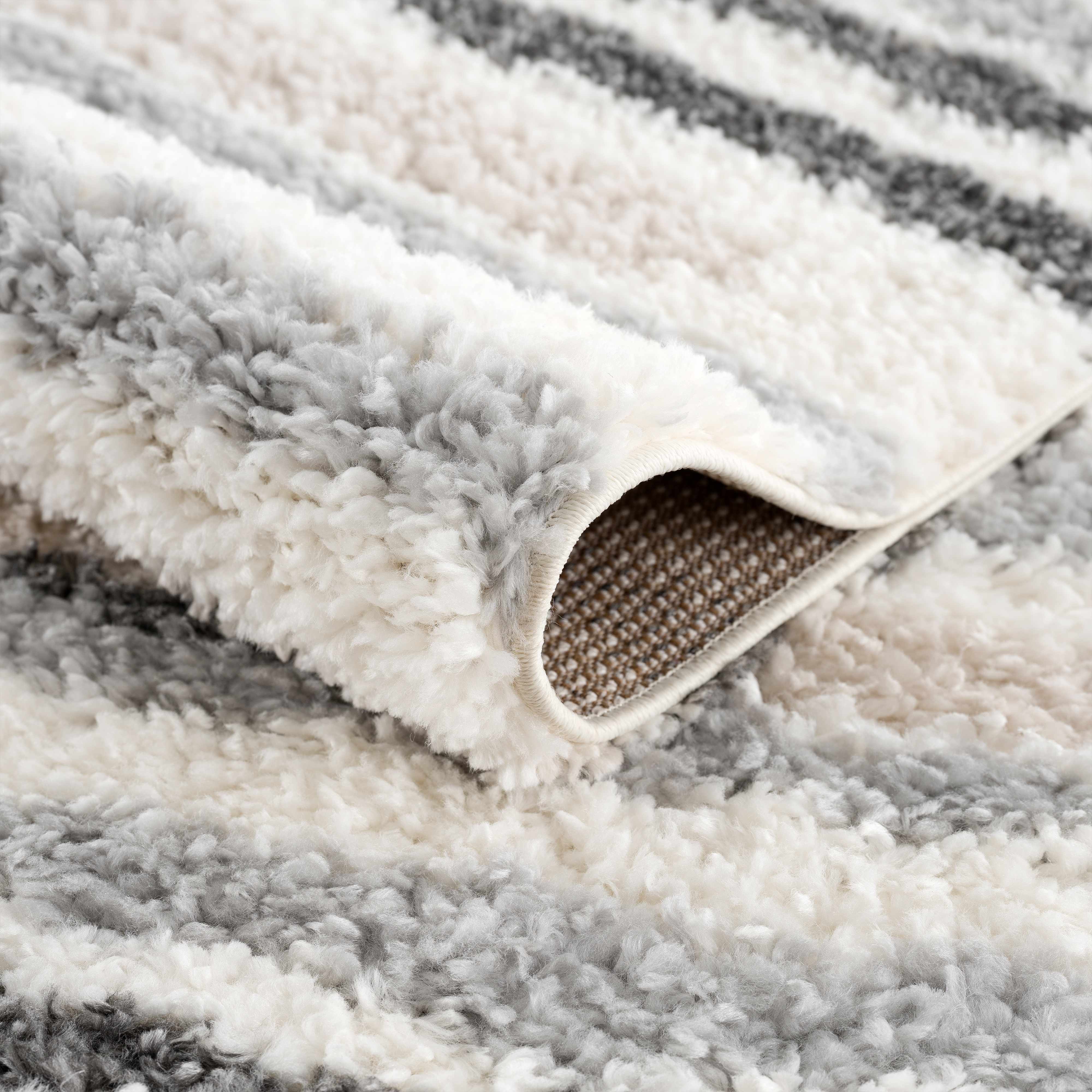 Zoya Irregular Striped Area Rug - Image 6