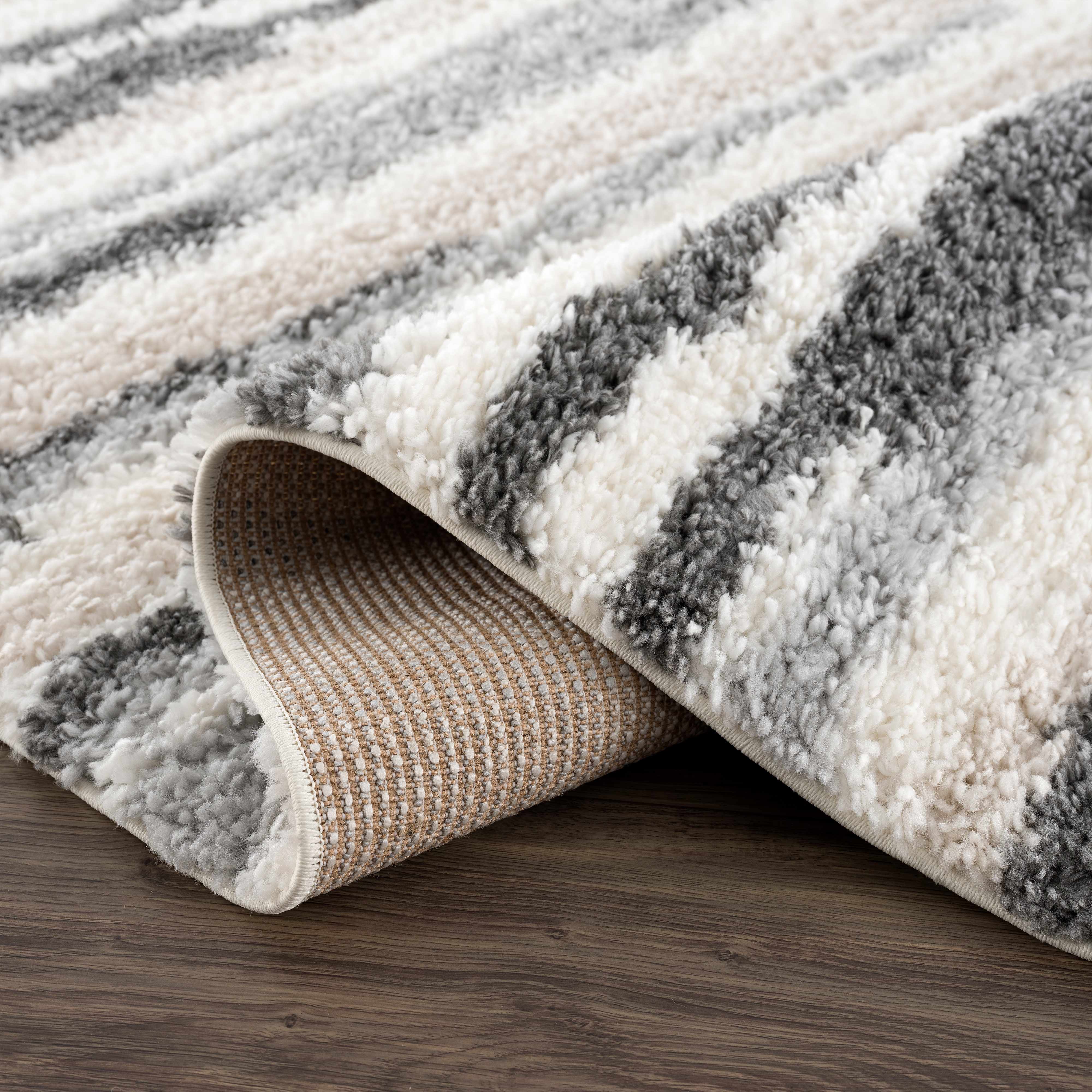 Zoya Irregular Striped Area Rug - Image 7
