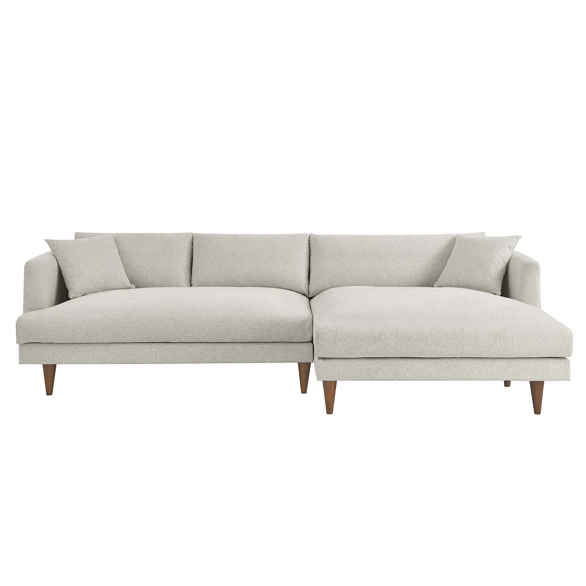 Zoya Right-Facing Down Filled Overstuffed Sectional Sofa by Modway - Image 9