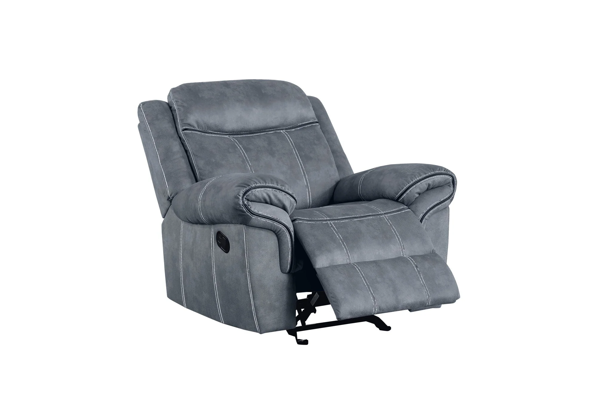 Zubaida - Two Tone Glider Recliner - Image 2