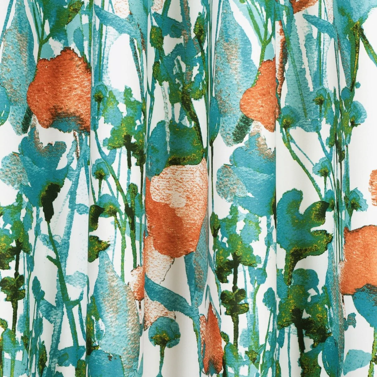 Zuri Flora Light Filtering Window Curtain Panel Set - Image 27
