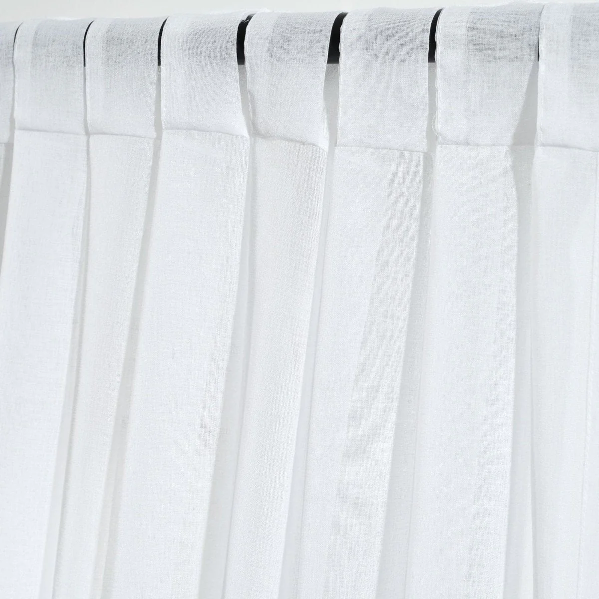 Zuri Flora Sheer Window Curtain Panel Set - Image 5