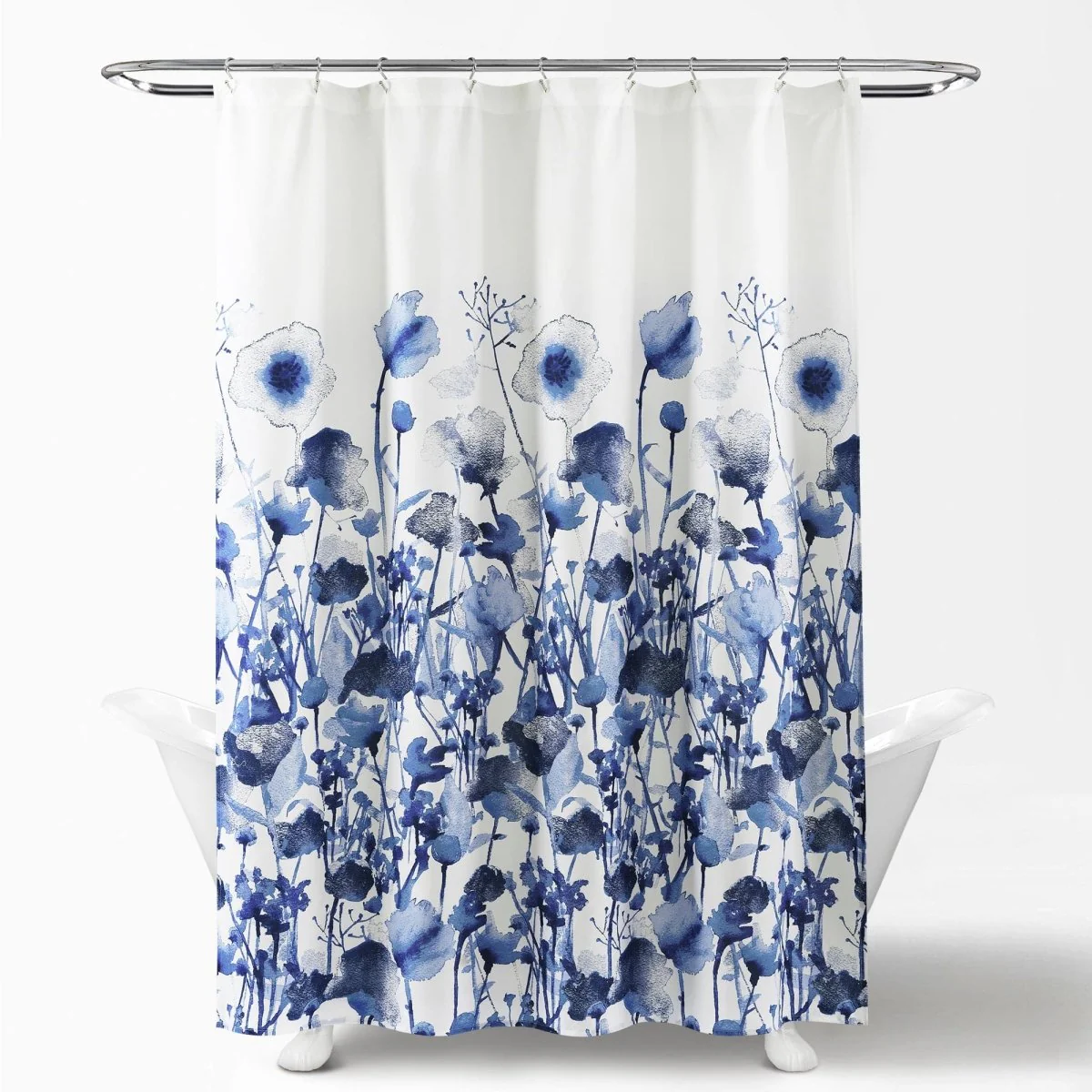 Zuri Flora Shower Curtain - Image 6