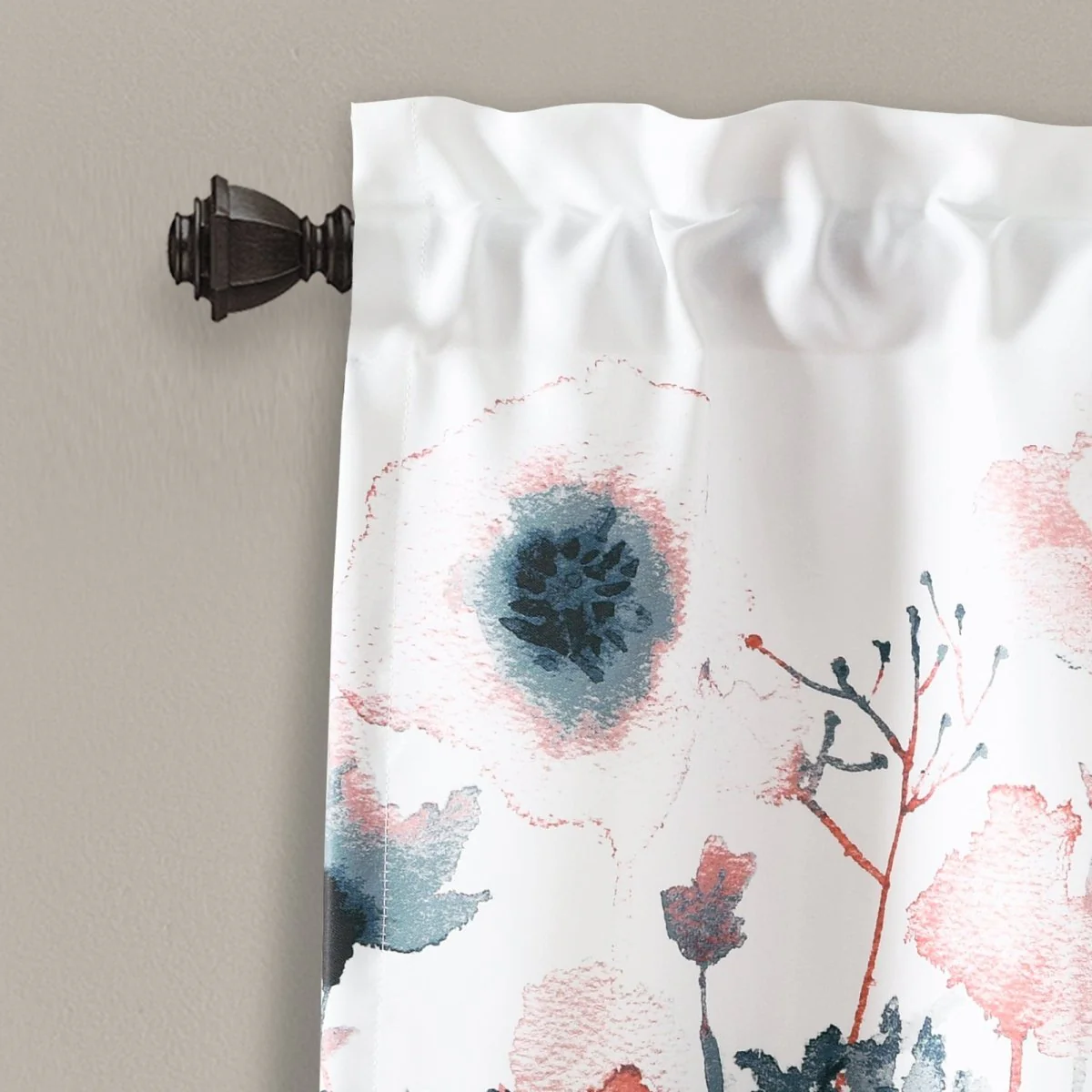 Zuri Flora Watercolor Valance - Image 3