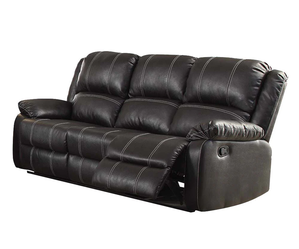 Zuriel - Synthetic Recliner Sofa - Image 2
