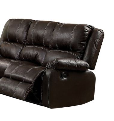 Zuriel - Synthetic Recliner Sofa - Image 7